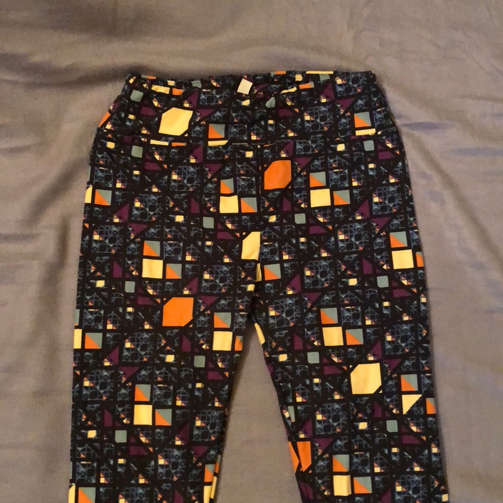 LuLaroe Black Galaxy Leggings